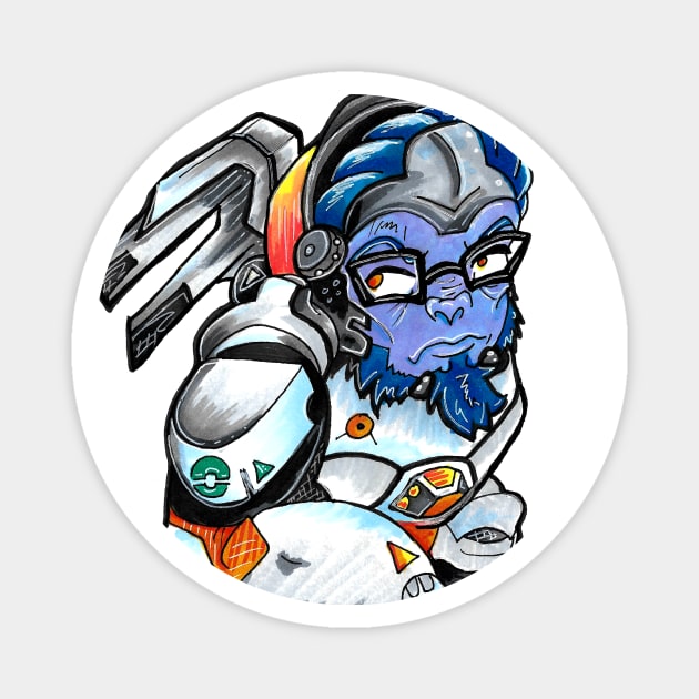 Winston Chibi Magnet by Geeky Gimmicks